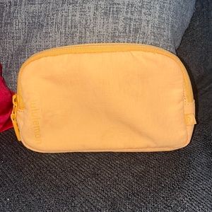 Lululemon belt bag in orange